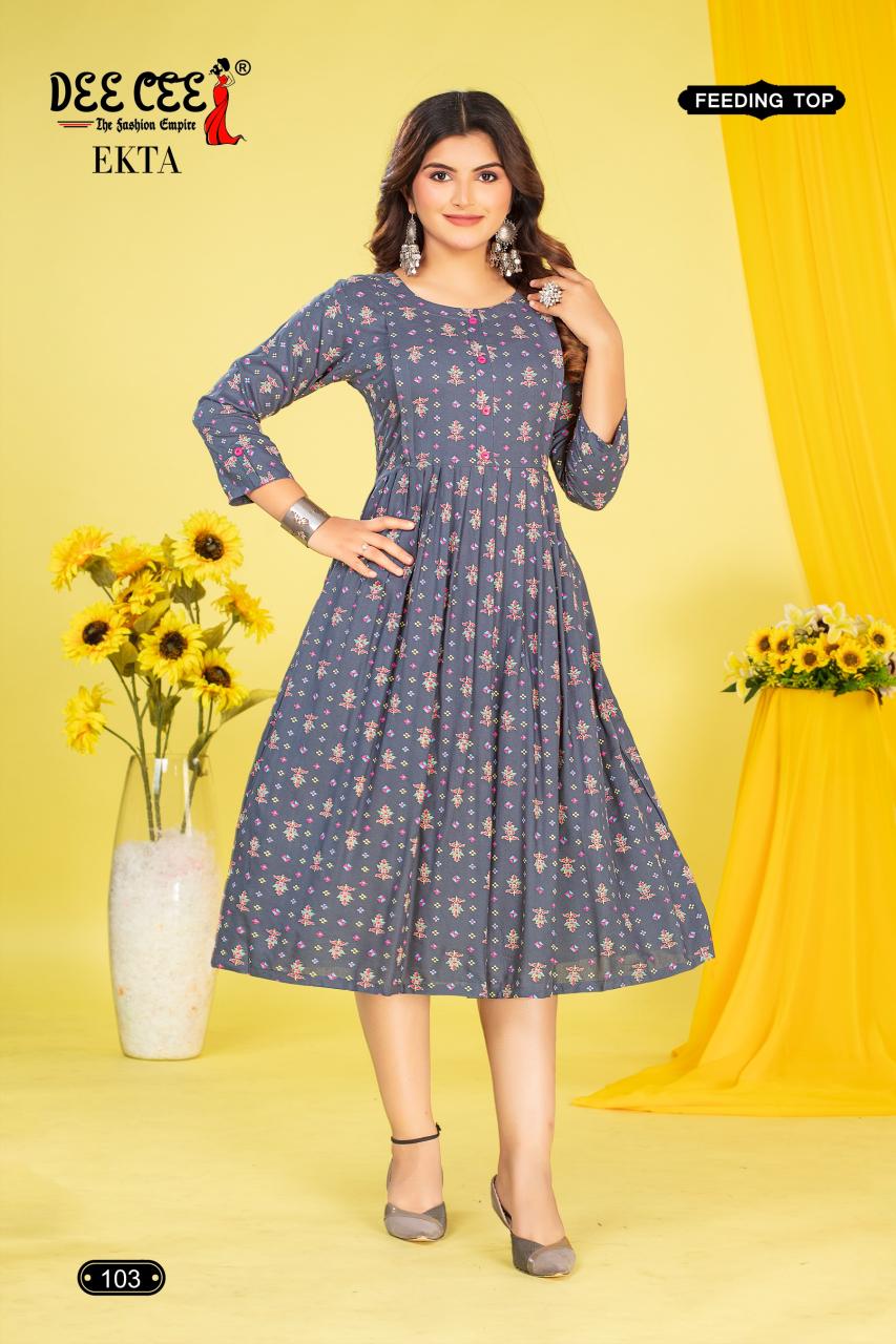 Deecee Ekta feeding kurtis buy online india