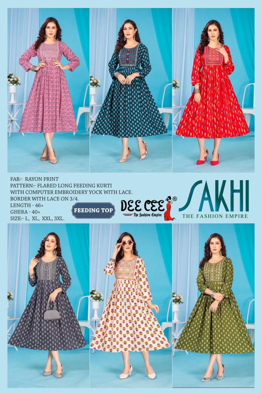 Deecee Sakhi feeding kurtis online india