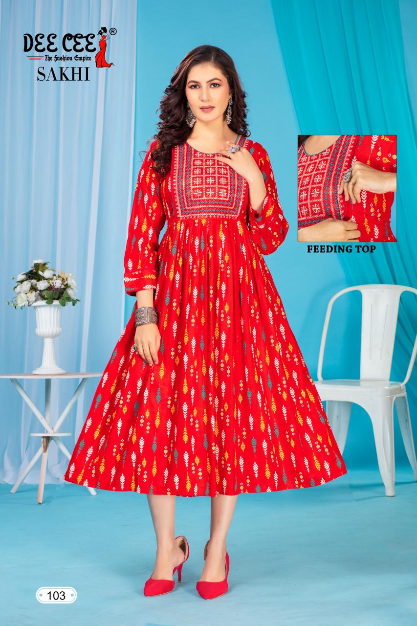 Deecee Sakhi feeding kurtis online india