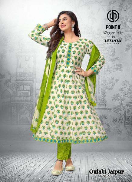 Deeptex Gulabi Jaipur Vol-2 – Anarkali Kurti With Pant & Dupatta - Wholesale Catalog