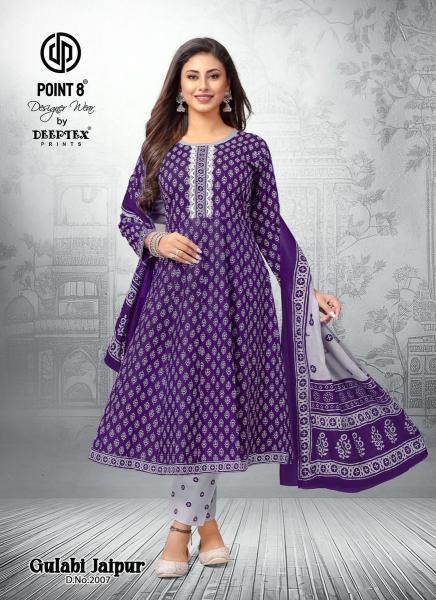 Deeptex Gulabi Jaipur Vol-2 – Anarkali Kurti With Pant & Dupatta - Wholesale Catalog