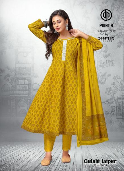 Deeptex Gulabi Jaipur Vol-2 – Anarkali Kurti With Pant & Dupatta - Wholesale Catalog