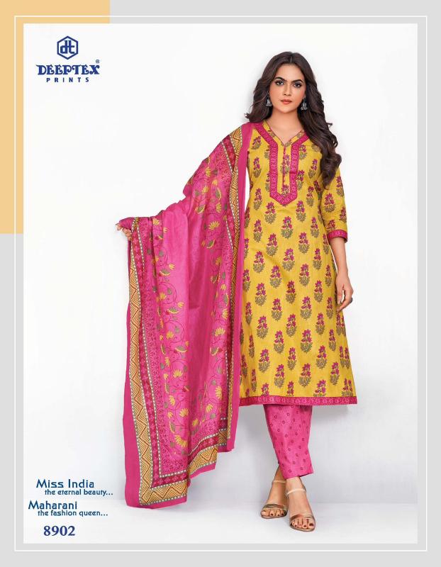 Deeptex Miss India Vol-89 – Dress Material - Wholesale Catalog