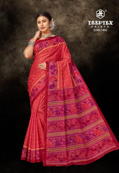 Deeptex Prime Time Vol-14 – Cotton Sarees - Wholesale Catalog