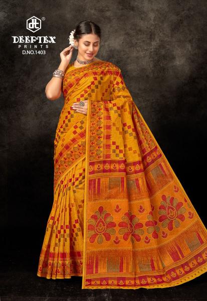 Deeptex Prime Time Vol-14 – Cotton Sarees - Wholesale Catalog