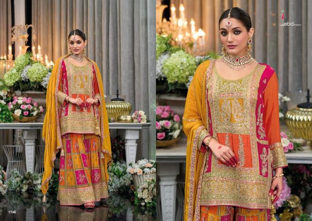 Eba Rang 1746 & 1747 wholesale readymade salwar kameez online