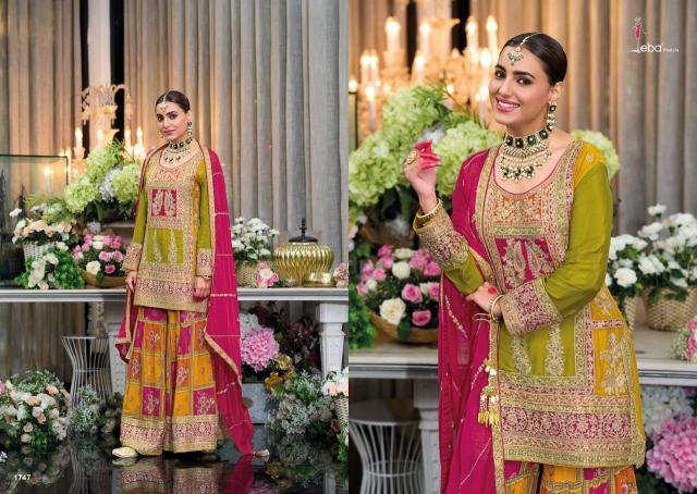 Eba Rang 1746 & 1747 wholesale readymade salwar kameez online