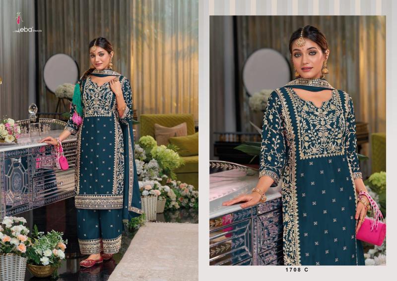 Eba Shayoni Colour Edition 1 Chinon Readymade Pakistani Suits Wholesale Catalog