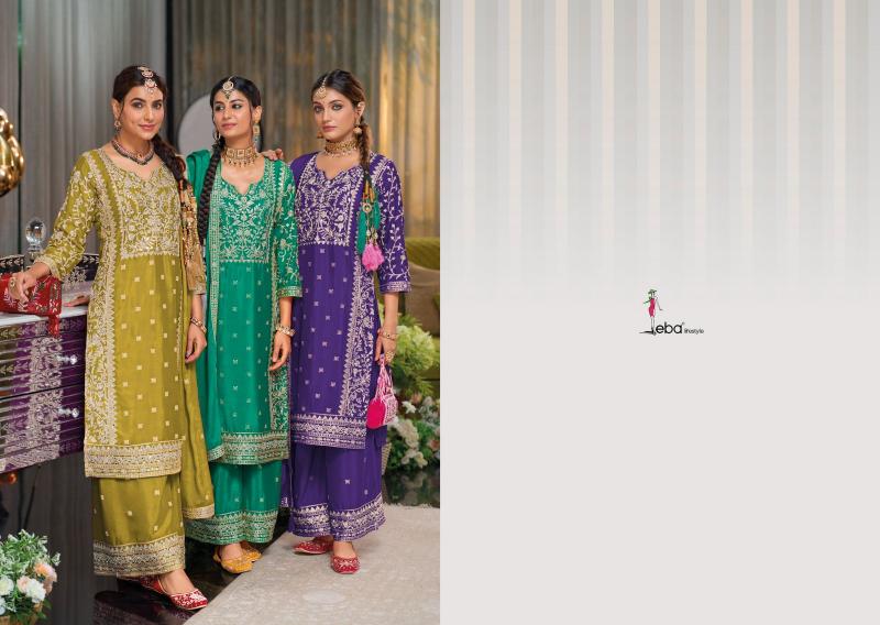 Eba Shayoni Colour Edition 2 Chinon Readymade Pakistani Suits Wholesale Catalog