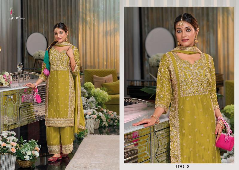 Eba Shayoni Colour Edition 2 Chinon Readymade Pakistani Suits Wholesale Catalog