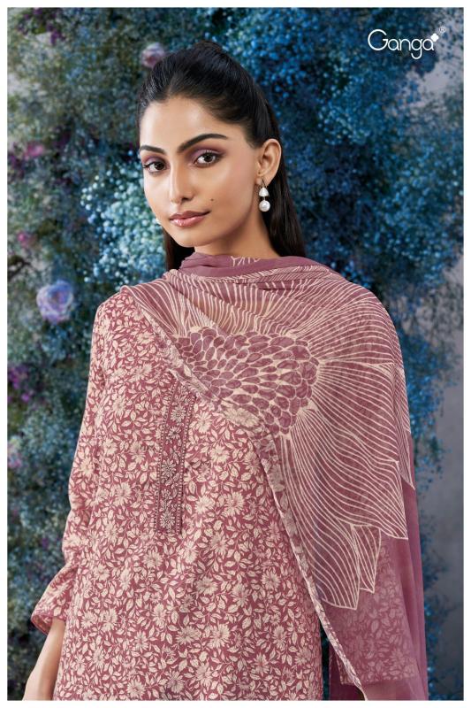 Ganga Amihan 2806 Premimum Cotton Silk Satin Salwar Kameez Wholesale Catalog  