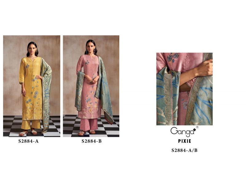 Ganga Pixie 2884 wholesale salwar kameez dealers