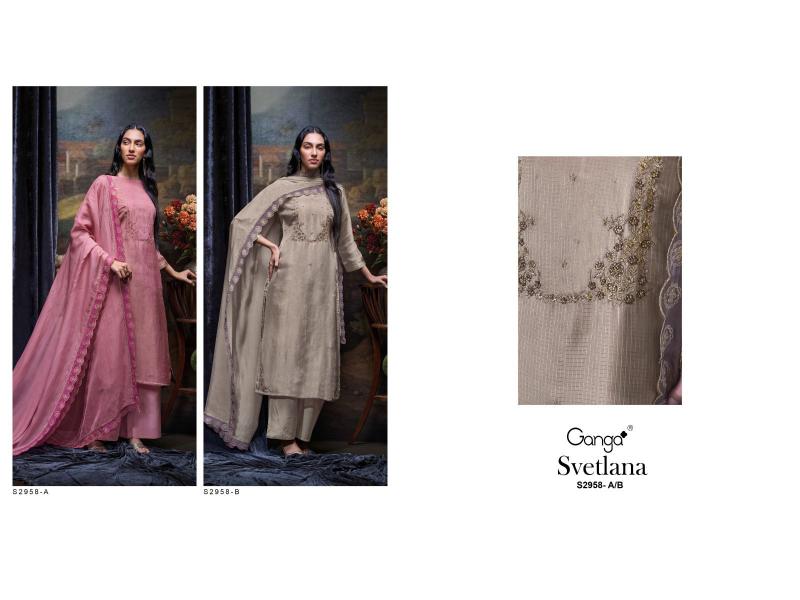 Ganga Svetlana 2958 indian salwar kameez wholesale price