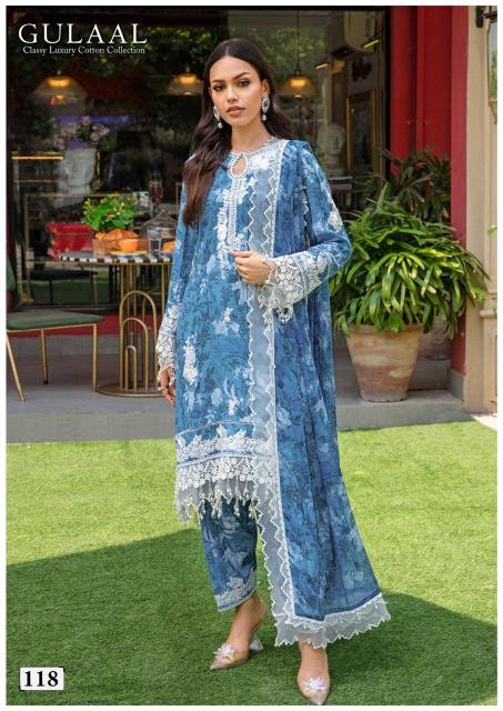 Gulaal Karachi Vol-12 – Karachi Dress Material - Wholesale Catalog