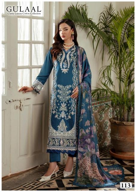 Gulaal Karachi Vol-12 – Karachi Dress Material - Wholesale Catalog