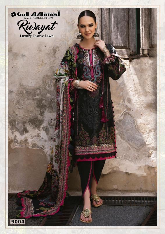 Gull Aahmed Riwayat Vol-09 – Karachi Dress Material - Wholesale Catalog