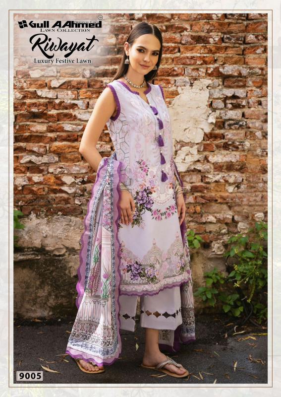 Gull Aahmed Riwayat Vol-09 – Karachi Dress Material - Wholesale Catalog