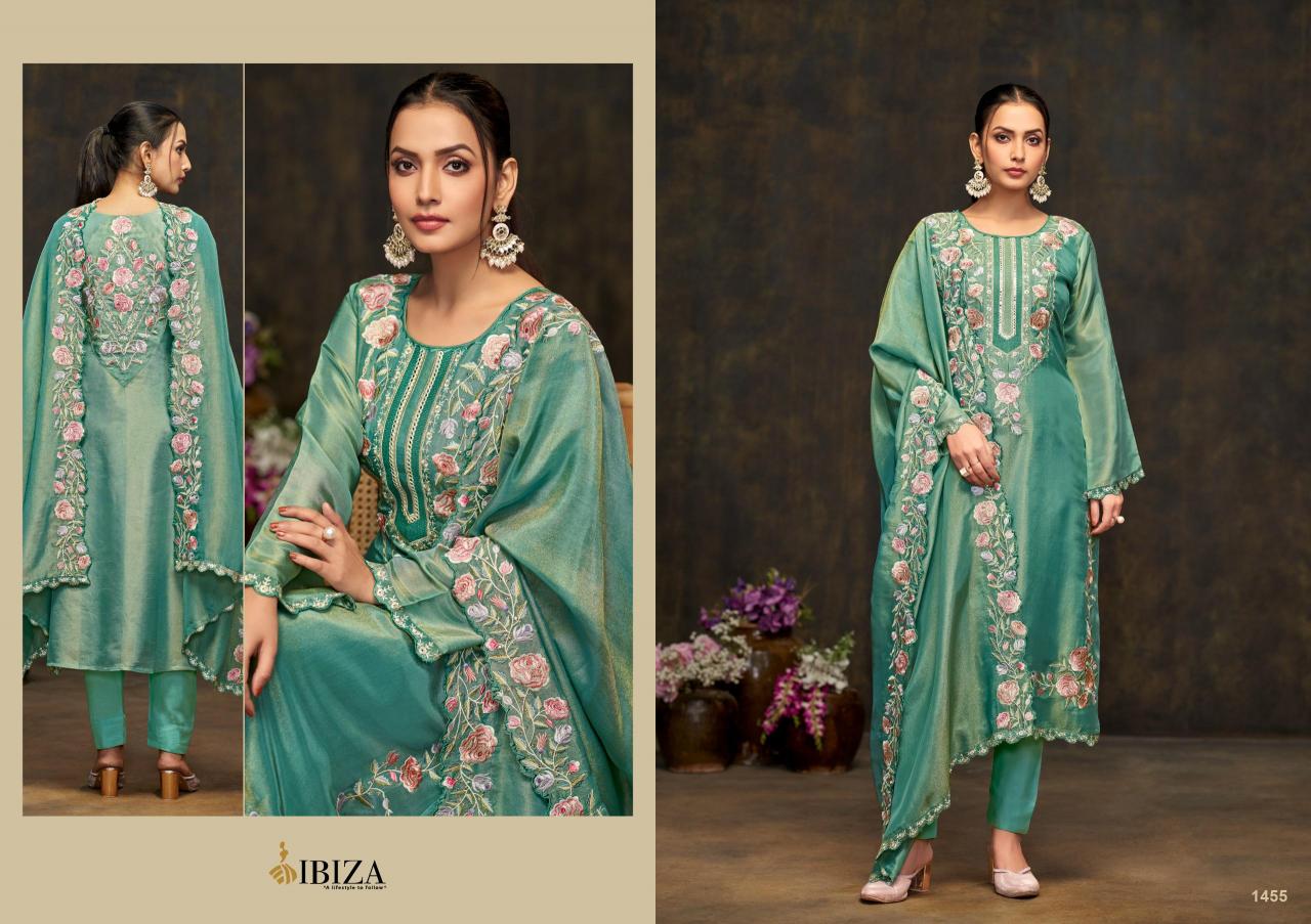 Ibiza Dazzella Muslin Salwar Kameez Wholesale Catalog