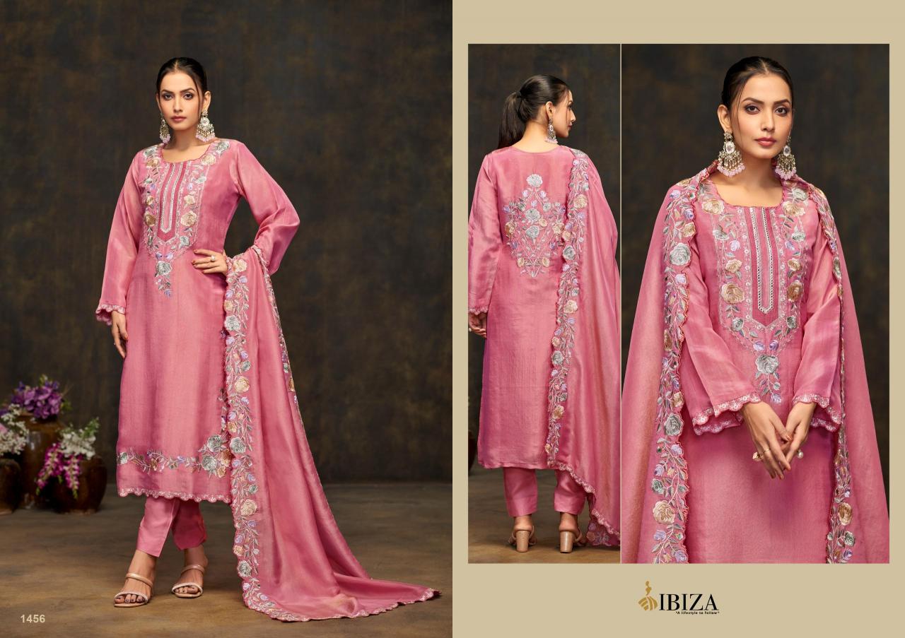 Ibiza Dazzella Muslin Salwar Kameez Wholesale Catalog