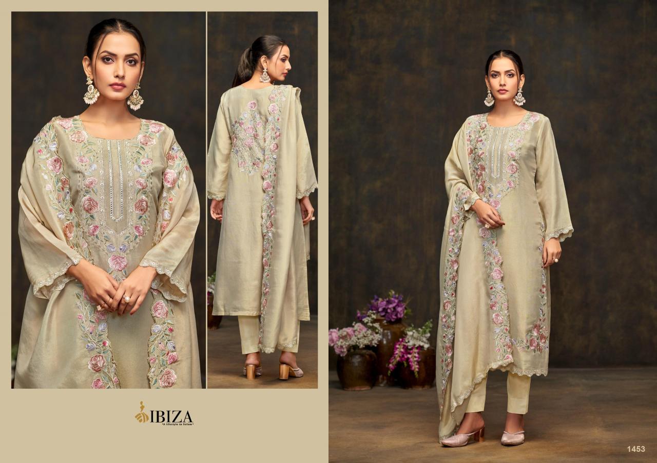 Ibiza Dazzella Muslin Salwar Kameez Wholesale Catalog