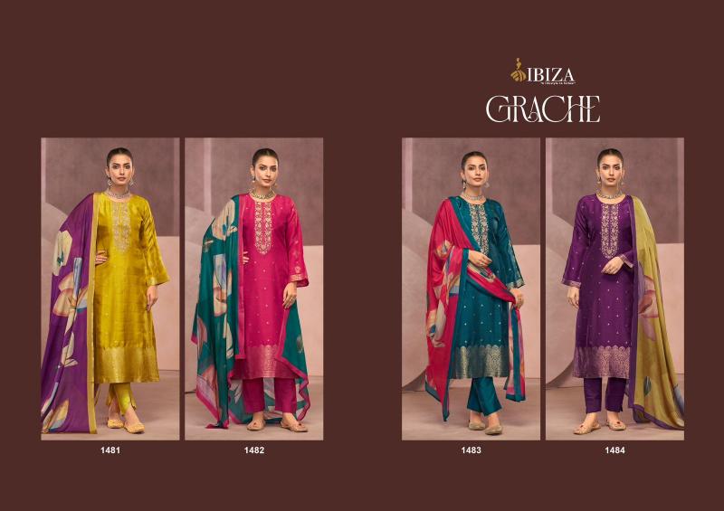 Ibiza Grache unstitched salwar kameez wholesalers in delhi