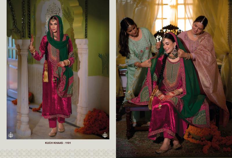 Ibiza Kuch Khaas Vol 11 Pure Viscose Velvet Salwar Kameez Wholesale catalog