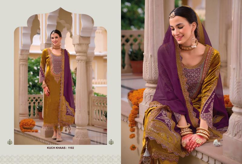 Ibiza Kuch Khaas Vol 11 Pure Viscose Velvet Salwar Kameez Wholesale catalog