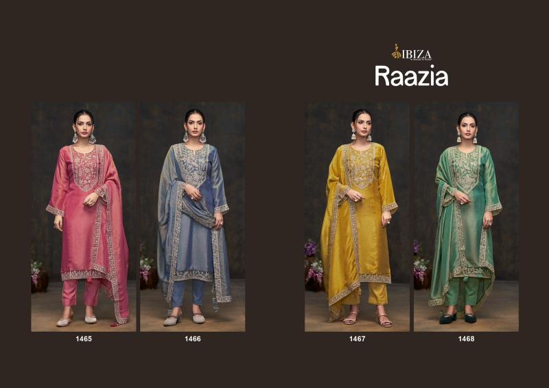 Ibiza Raazia wholesale unstitched salwar kameez suppliers