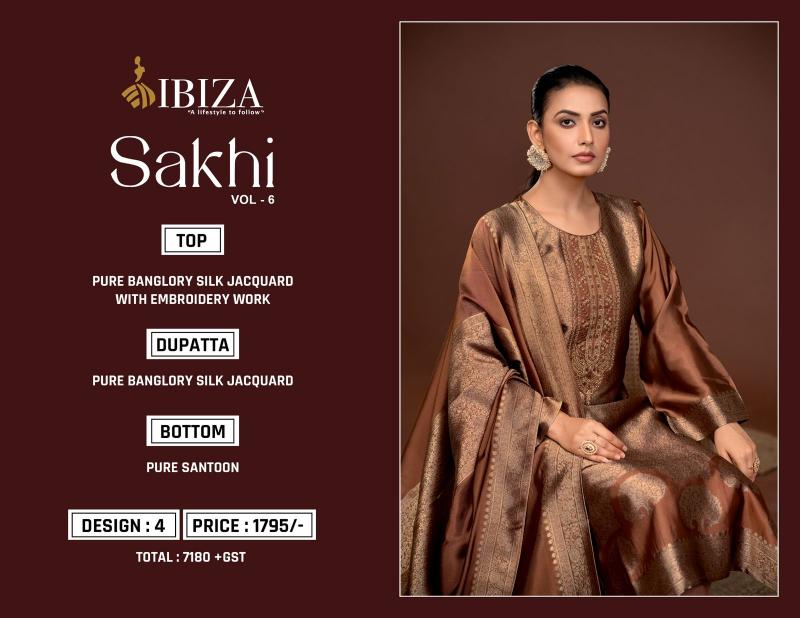 Ibiza Sakhi Vol 6 daily wear salwar kameez wholesale