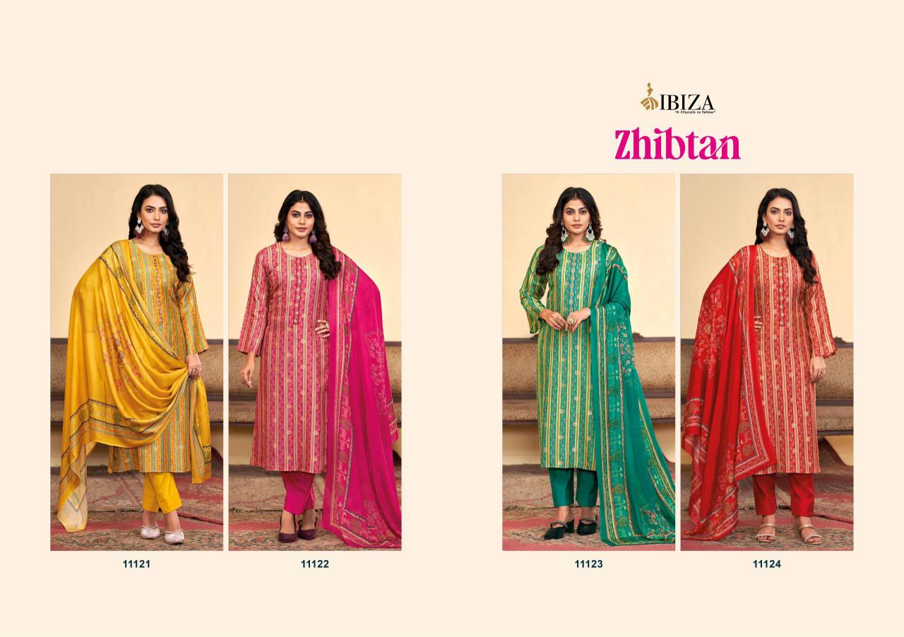 Ibiza Zhibtan unstitched salwar kameez wholesalers