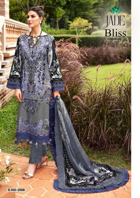 Jade Bliss Vol-02 – Karachi Dress Material - Wholesale Catalog