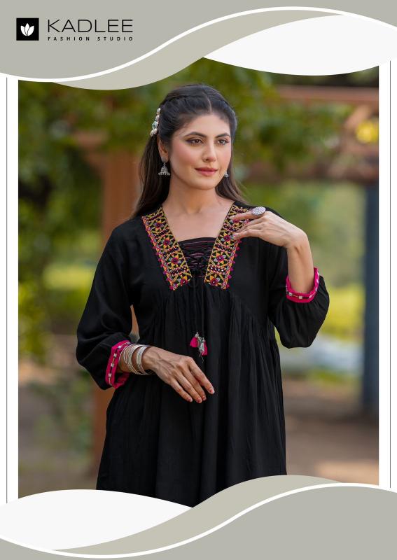 Kadlee Centuri Vol 3 Rayon Fancy Top kurtis online india