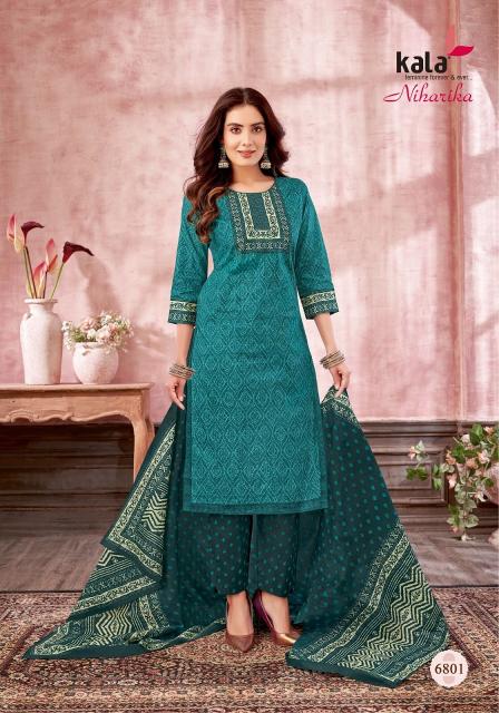 Kala Niharika Vol-3 – Kurti Pant With Dupatta - Wholesale Catalog