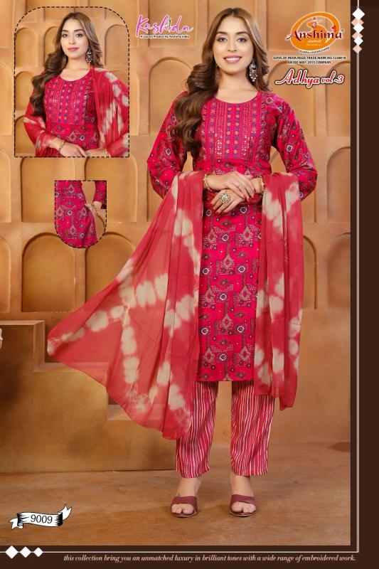 Kashida Adhya Vol 3 buy cold shoulder kurtis online india