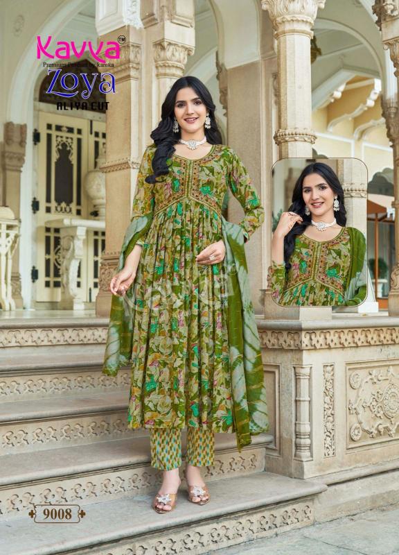 Kavya Zoya Vol 9 winter kurtis online in india