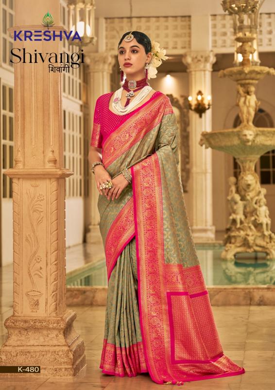 Kreshva Shivangi banarasi silk saree price in india