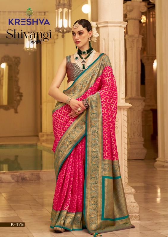 Kreshva Shivangi banarasi silk saree price in india