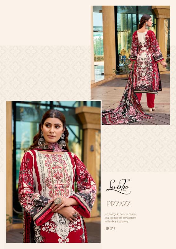 Levisha Naira Nx Vol 11 aarvi dress material wholesale