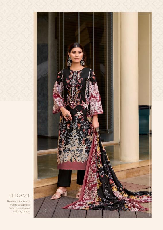 Levisha Naira Nx Vol 11 aarvi dress material wholesale