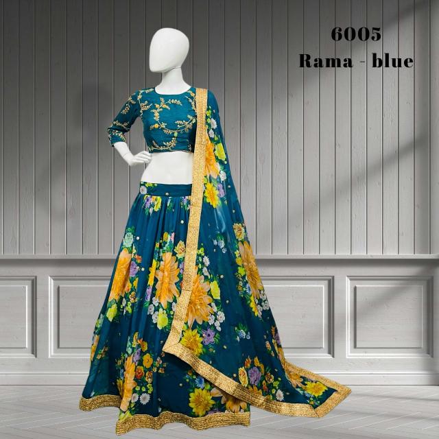 LOTUS VOL - 1 6005 RAMA indian lehenga wholesaler