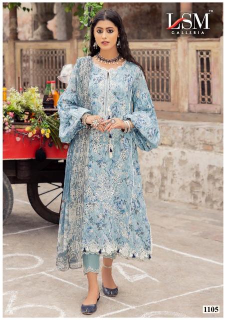 	 LSM Parian Dream Vol-11 – Karachi Dress Material - Wholesale Catalog