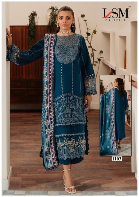 	 LSM Parian Dream Vol-11 – Karachi Dress Material - Wholesale Catalog