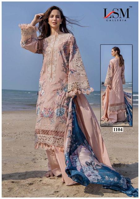 	 LSM Parian Dream Vol-11 – Karachi Dress Material - Wholesale Catalog