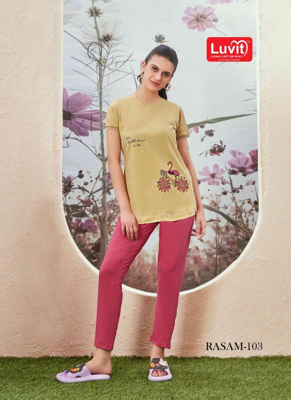 Luvit Rasam T sirt & Bottom Wholesale Catalog 