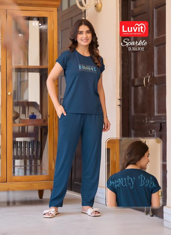 Luvit Sparkle Night Suits Wholesale Catalog