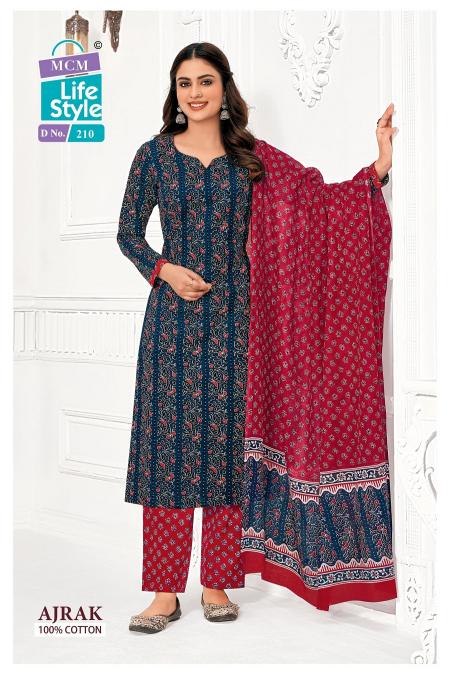 MCM Ajrak Vol-2 – Kurti Pant With Dupatta - Wholesale Catalog