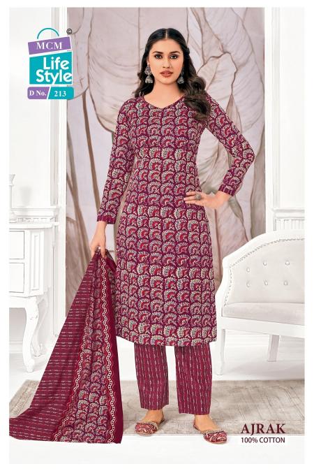 MCM Ajrak Vol-2 – Kurti Pant With Dupatta - Wholesale Catalog