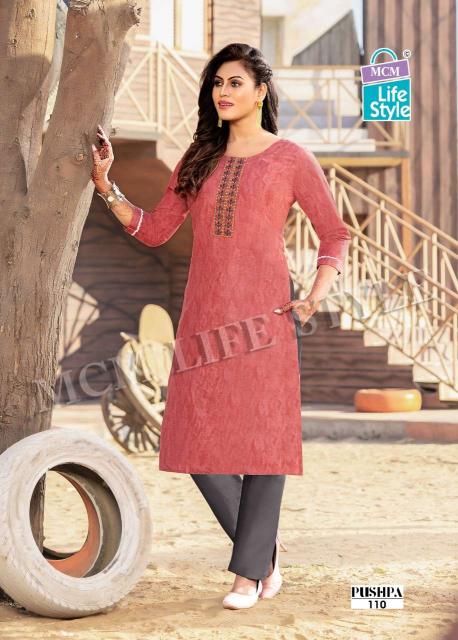 MCM Pushpa Mix – Straight Kurtis - Wholesale Catalog