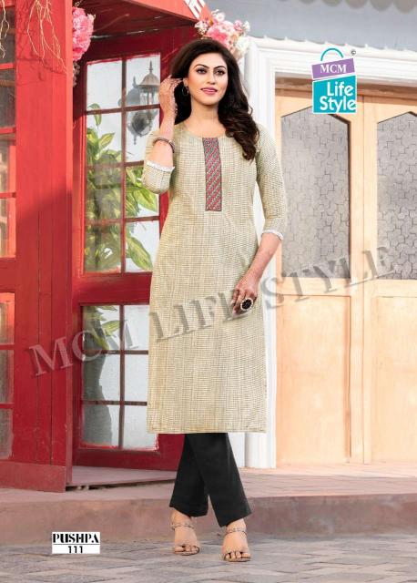 MCM Pushpa Mix – Straight Kurtis - Wholesale Catalog