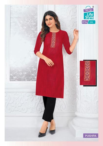 MCM Pushpa Mix – Straight Kurtis - Wholesale Catalog